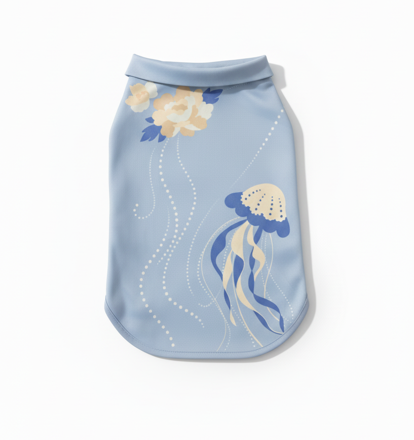 Ocean Drift Dog Button-Down