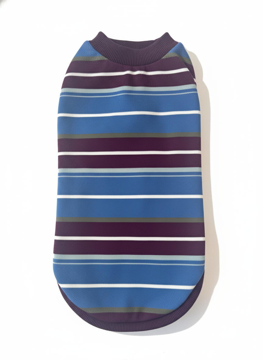 The Marina Stripe Dog Shirt